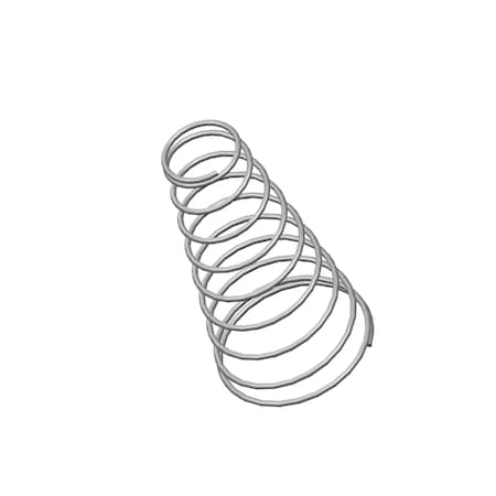 Approved Vendor Taper Spring, Lo= 2.969 , So= 1.484 , W= 0.11 G109989647